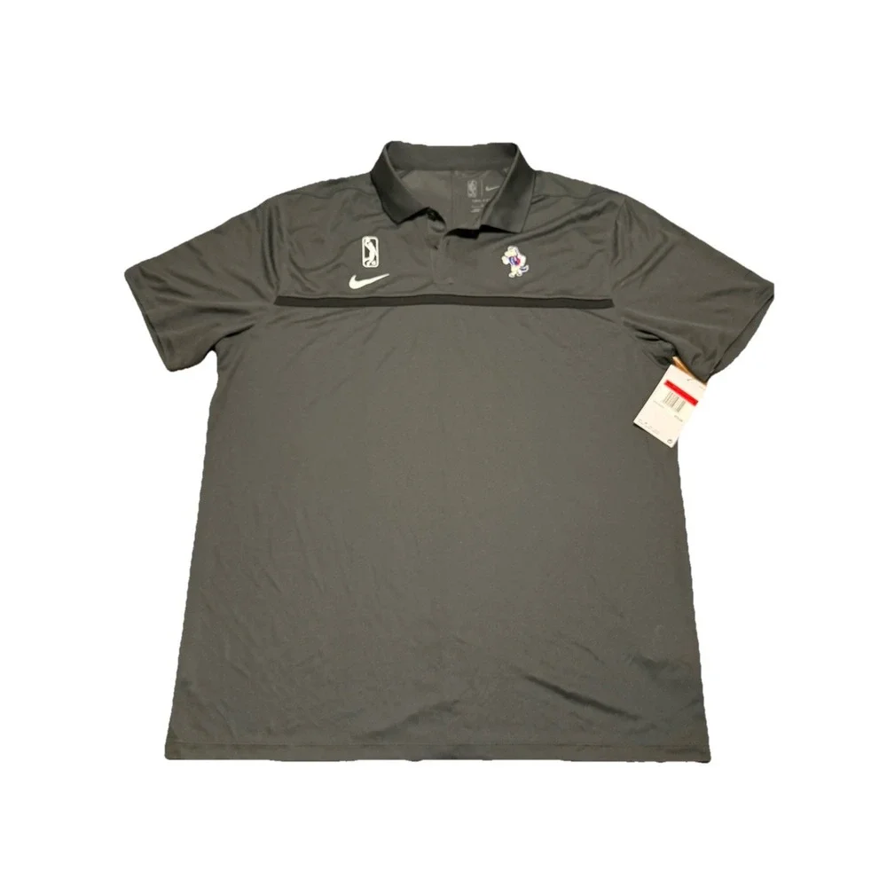 Nike Philly NBA G League 76ers Basketball Polo Golf Shirt Large NWT Philadelphia